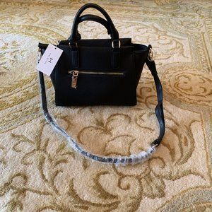 NWT - Black Halston shoulder/handbag